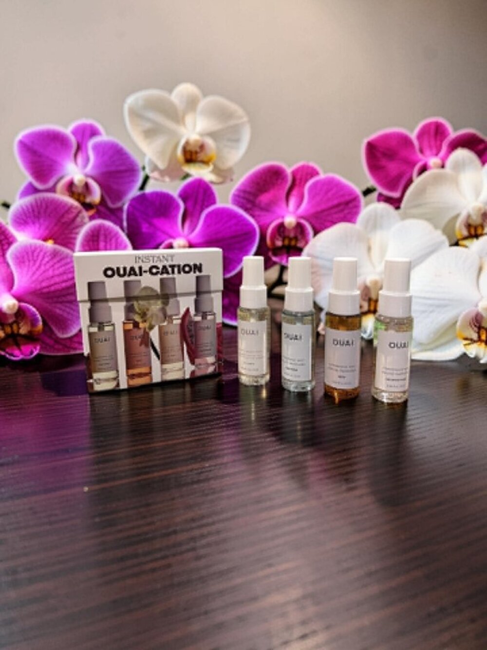 OUAI Instant OUAI-Cation Fragrance: Santorini, Ibiza, St. Barts & Melrose Place